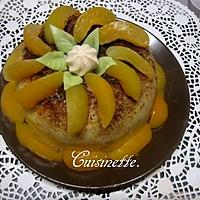 recette Gâteau aux abricots.micro-ondes.