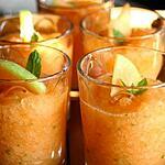 recette Gaspacho de Melon en Verrine