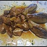 recette sauté de porc aux jeunes pousses.