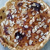 recette tarte au miel et amande éffilées