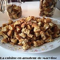 recette Croûtons ail et thym