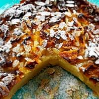 recette Cake tout pommes, miel au Ginseng et aux amandes .