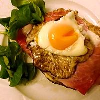 recette Croque Madame de coulemelles