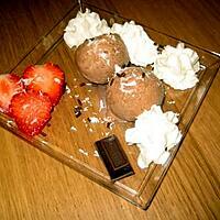 recette Glace au chocolat