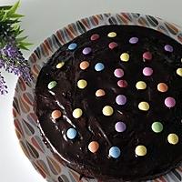 recette MOELLEUX AU CHOCOLAT ET SMARTIES