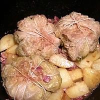 recette Choux farcis et ses petites pommes de terre