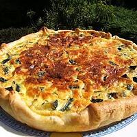 recette Tarte aux courgettes et parmigiano réggiano