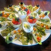 recette plateau de crudités divers.