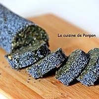 recette Tranche d'énergie noix de cajou, amande, orange confite, abricot sec, linette, spiruline et guarana blanc, vegan