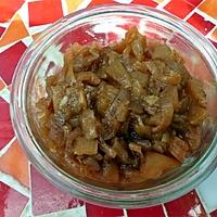 recette Confit d'echalote à la pomme granny