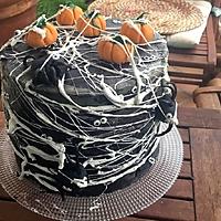 recette Halloween Spider Cake