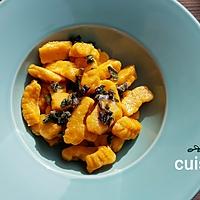 recette Gnocchis de courge maison au beurre de sauge