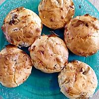 recette muffins champignons lardons chevre