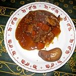 recette Cocotte de lapin aux abricots et à la bière brune