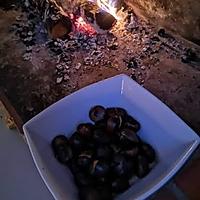 recette Marrons grillés au feu de bois