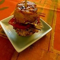 recette Le mini hamburger de bug bunny au reste de rôti de porc et de pain rassis