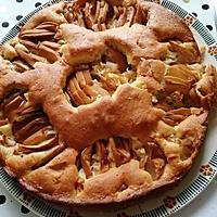 recette gateau   allemand   aux  pommes coulé  de   mamyloumichel