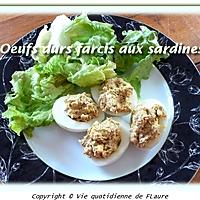 recette Œufs durs farcis aux sardines