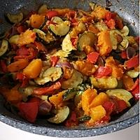 recette Poêlée de légumes potiron