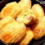 recette Madeleines lardons oignon et thym