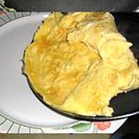 recette Omelette roulée