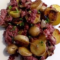 recette pomme de terre sauté au corned beef