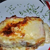 recette CROÛTE AU FROMAGE GRATINÉES