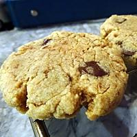 recette Cookies au beurre de cacahuète & pépites de chocolat