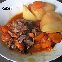 recette Ragout de bœuf aux tomates au cookéo