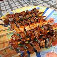 recette Grillades sans barbecue ( brochettes de bœuf )