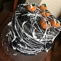 recette Halloween Spider Cake