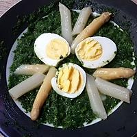 recette Épinards asperges œufs durs