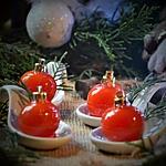 recette Tomates cerises caramélisées, façon boules de Noël