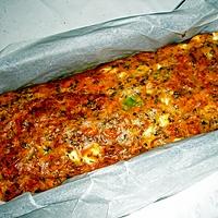 recette Cake aux courgettes,féta,tomate et menthe