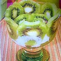 recette créme aux kiwis