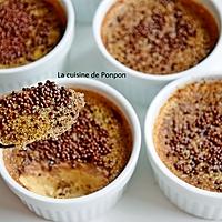 recette Flan à la confiture de lait cacao et noisettes Raffolé, sans farine