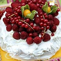 recette Pavlova aux fruits rouges