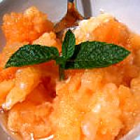 recette recette sorbet melon