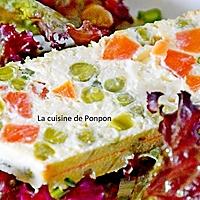 recette Terrine de petits pois, carottes et navets, sans farine, végétarien