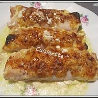 recette Endives aux tranches de dinde gratinées.