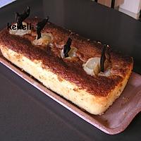 recette Cake aux poires debout