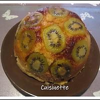 recette Gâteau kiwis au micro-ondes.