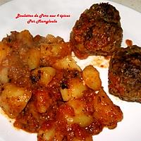 recette Boulettes de porc aux 4 épices