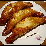 recette feuilletées aux saucisses de ménage.