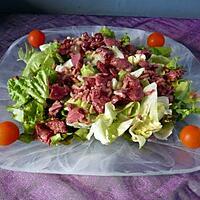 recette Salade très gourmande