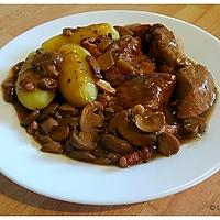 recette Dinde à la Bourguignonne.