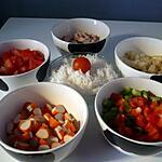 recette Salade de riz à composer
