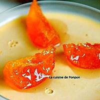 recette Panna cotta à la confiture de clémentine sur un lit de confiture de lait