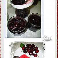 recette marmelade de cerises