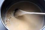 panna cotta à la confiture de clémentine et fond de confiture de lait (7)